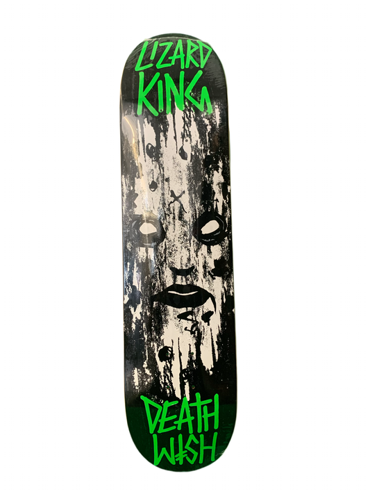 Deathwish Lizard King Fos Faces Art 7.5" Classic Skateboard Deck