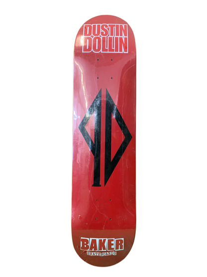 Baker Piss Drunx Logo Red 7.6" Classic Skateboard Deck