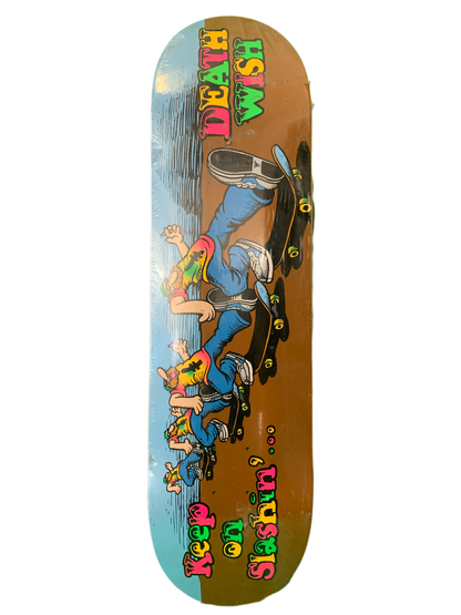 Deathwish Brian Slash Hansen Keep On Slashin' 8.4" Classic Skateboard Deck