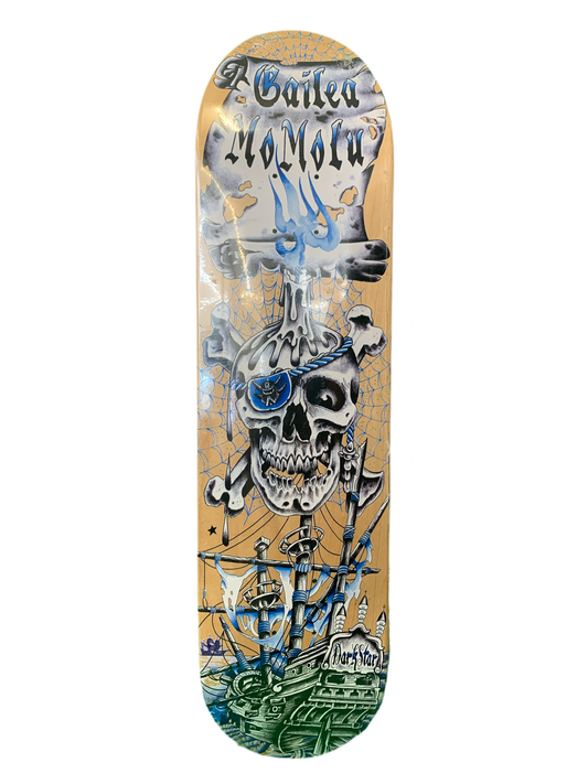 Darkstar Gailea MoMolu Pirates 8" Classic Skateboard Deck