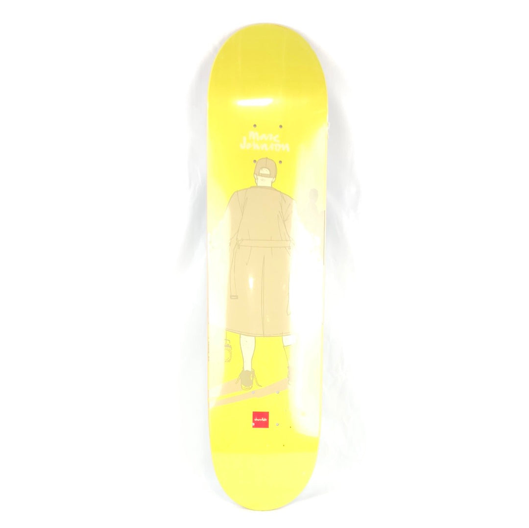 Chocolate Marc Johnson Flasher Robe Yellow 7.6'' Skateboard Deck 2003