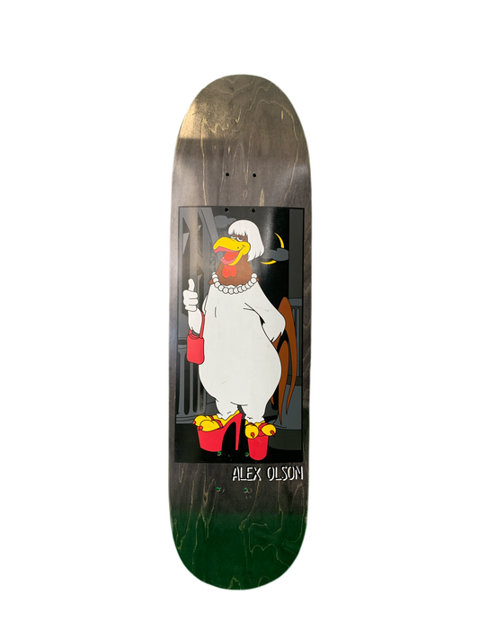 Bianca Chandon Alex Olson Drag Foghorn Ltd Ed 8.75” Classic Skateboard Deck