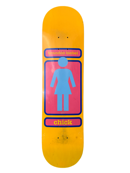 Girl Biebel 93 Til WR38 7.75" Classic Skateboard Deck