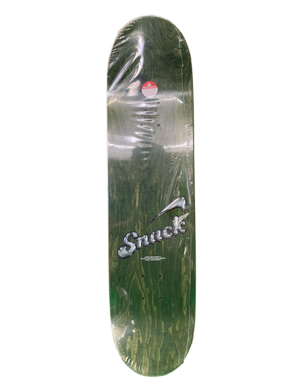 Snack Alive Glass Green 8.3" Classic Skateboard Deck