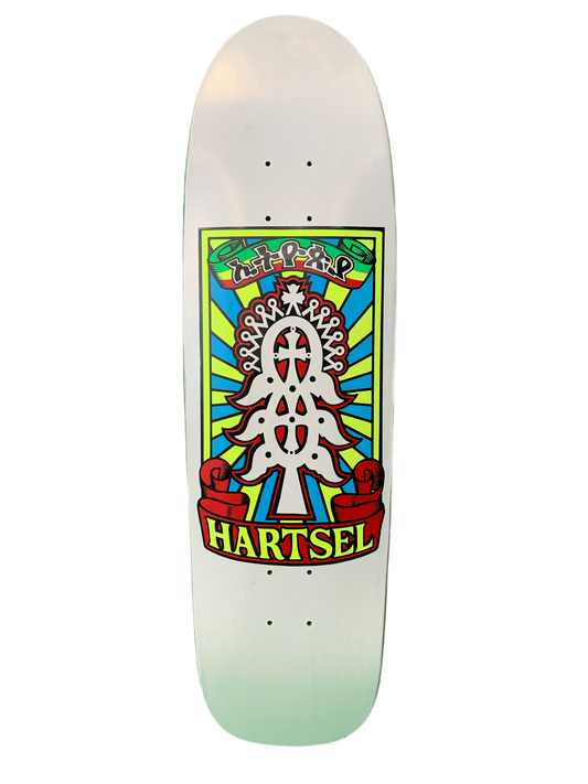 Prime Jef Hartsel Lilabela Cross 8.8" Classic Skateboard Deck
