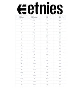 Etnies Kingpin 2K Black Black Black Shoes