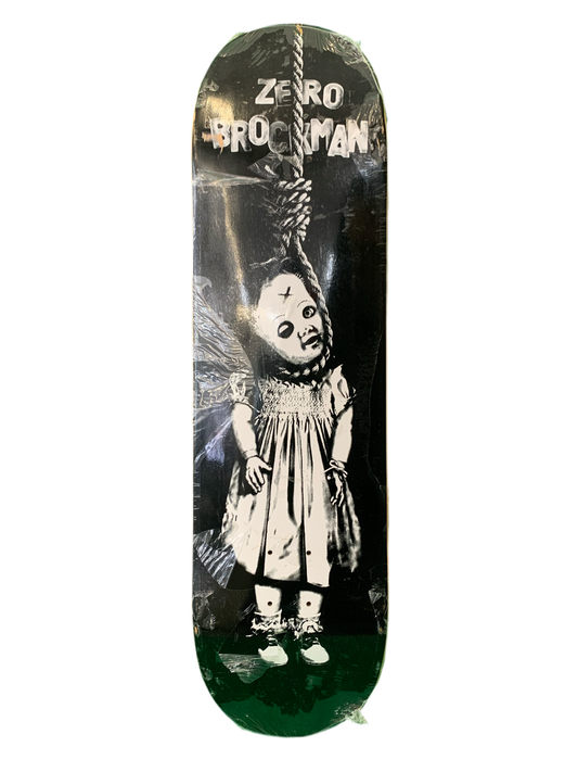 Zero James Brockman Toy Doll Skateboard Deck 8.0"