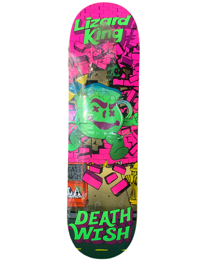 Deathwish Lizard King Kool Aid Man 8.5" Classic Skateboard Deck