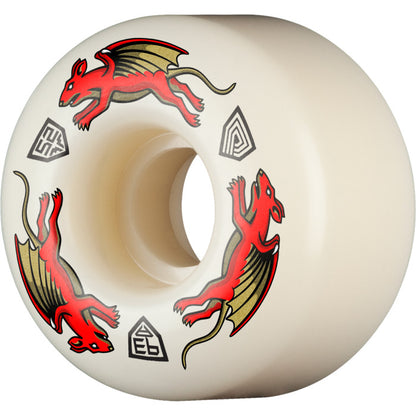 Powell Peralta Dragon Formula Red Nano Rat 93a 52mm x 34mm AV4 Skateboard Wheels