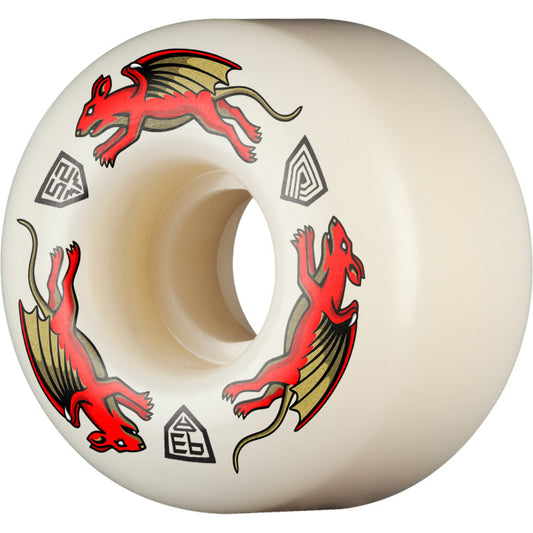 Powell Peralta Dragon Formula Red Nano Rat 93a 52mm x 34mm AV4 Skateboard Wheels