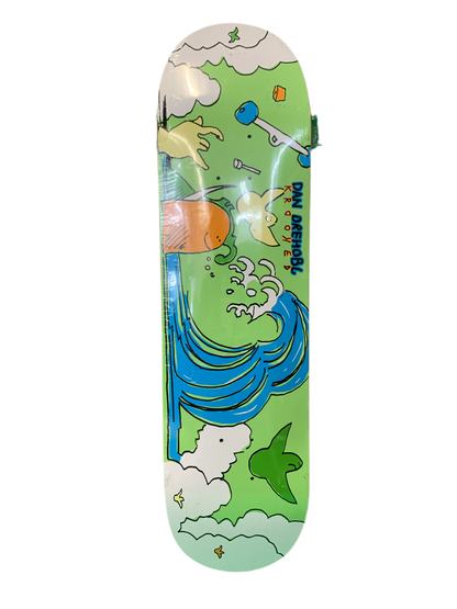 Krooked Dan Drehbol Sidewalk Surf 8.25" Classic Skateboard Deck