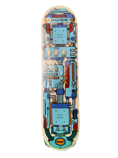 Baker Andrew Reynolds Ripping Machine 7.75" Skateboard Deck