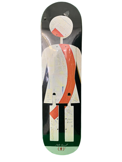 Girl x (RED) Mike Carroll Right Special Edition 7.75" Classic Skateboard Deck