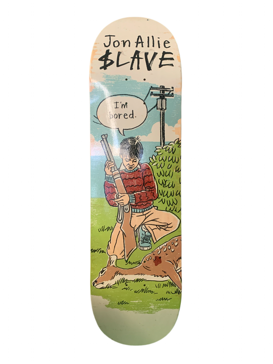 Slave Jon Allie Schoolbook 8.5" Classic Skateboard Deck