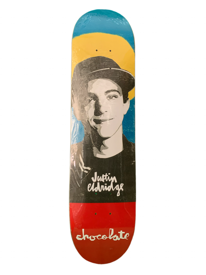 Chocolate Justin Eldridge Portrait Ian Hecox 7.8" Classic Skateboard Deck