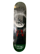 Baker Dustin Dollin Skull Pool Black 7.9" Classic Skateboard Deck