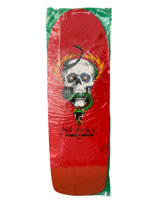 Powell Peralta Bones Brigade Series 1 2005 Mike McGill Red Classic Skateboard Deck