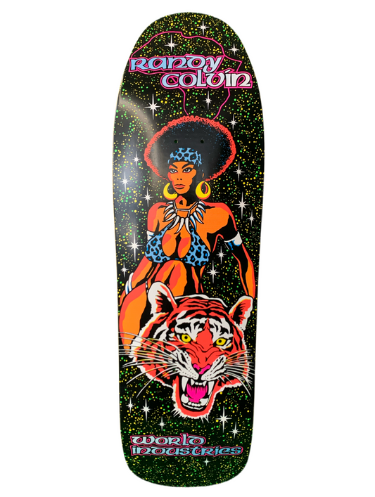 World Industries 2011 Randy Colvin Limited Edition Safari 10" Classic Skateboard Deck