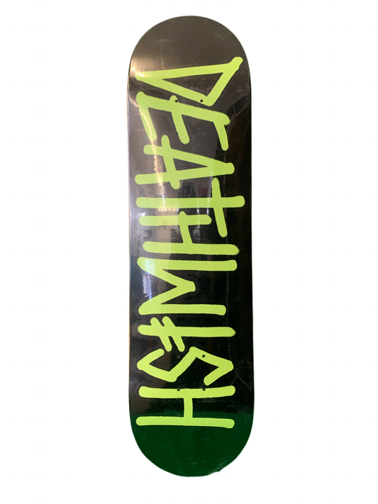 Deathwish Glow in the Dark Deathspray 8.25" Classic Skateboard Deck