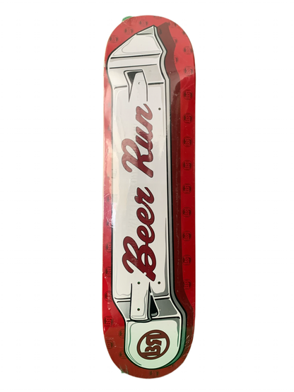 Beer Run Bottle Opener 7.75" Classic Skateboard Deck