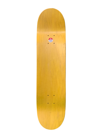 Mystery Ryan Smith Chicken Bone White 8" Classic Skateboard Deck