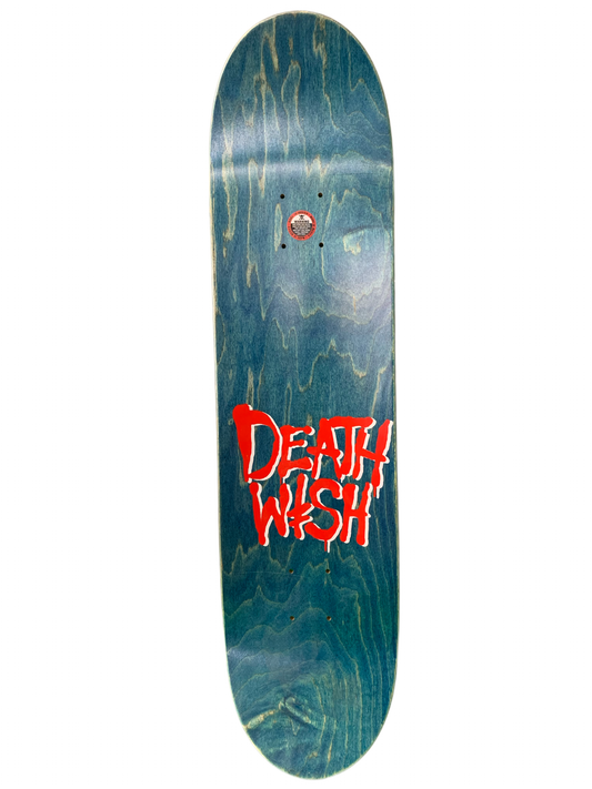 Deathwish Ellington Gang Name Red 8.0" Classic Skateboard Deck