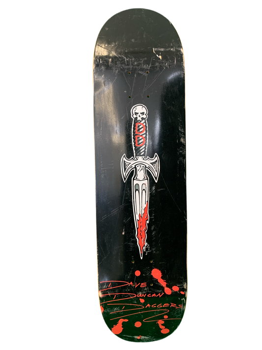 Dave Duncan Daggers 8.5" Classic Skateboard Deck