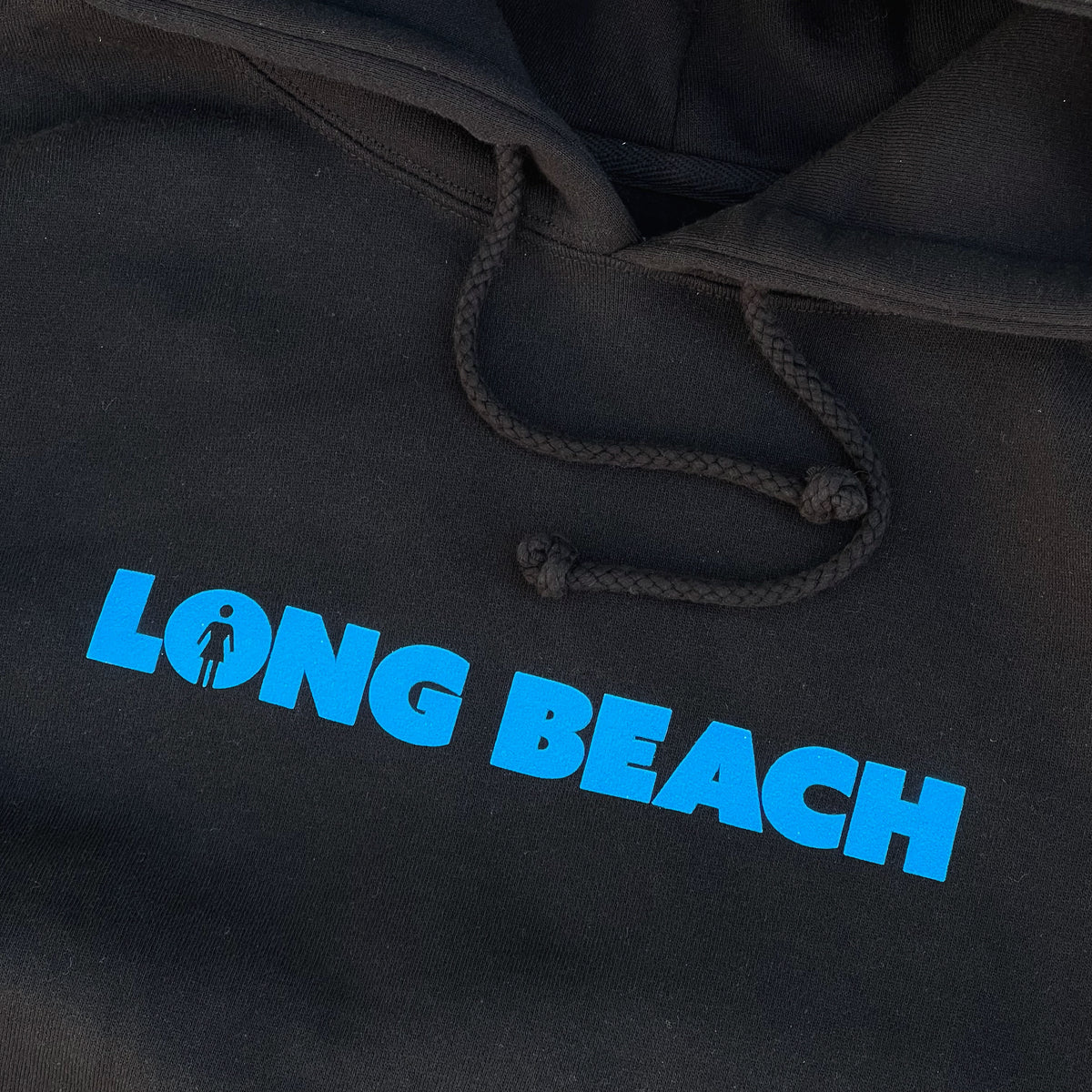 Girl x LB Skate “We OG Long Beach” Black Hooded Sweatshirt