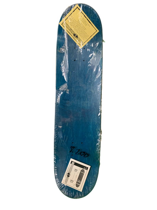 Zorlac Blue Logo Deck 8.375" Classic Skateboard Deck