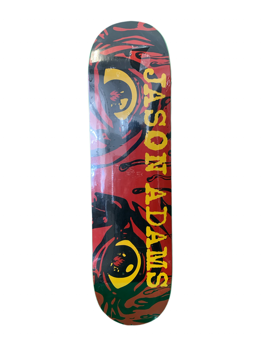 Black Label Jason Adams Eyes 8.25" Classic Skateboard Deck