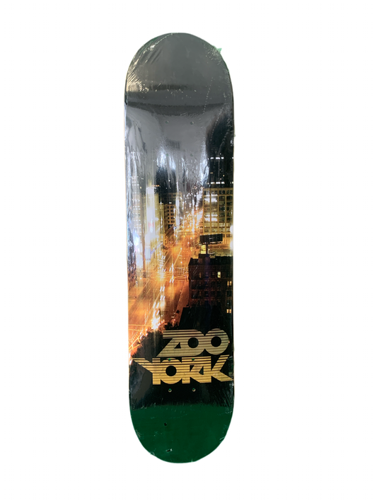 Zoo York Night Skyline 7.5” Classic Skateboard Deck