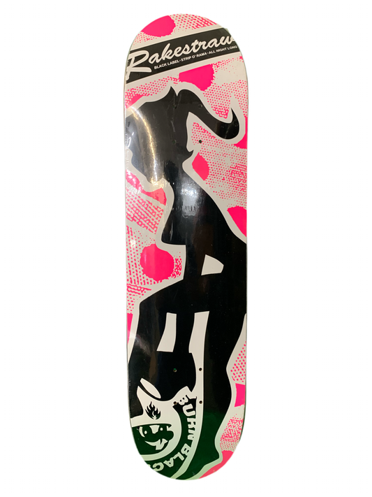 Black Label 2005 Pat Rakestraw Strip O' Rama 7.8" Classic Skateboard Deck