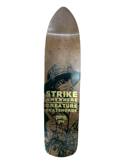 Creature Strike Anywhere 8.5" Classic Skateboard Deck