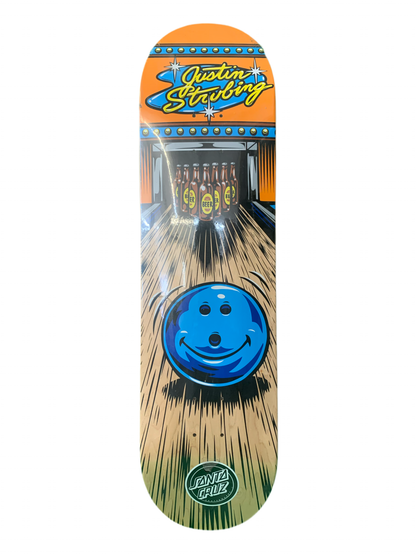 Santa Cruz Justin Strubing Bowl Powerply 8.3" Classic Skateboard Deck