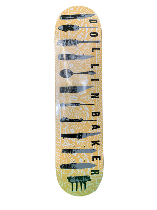 Baker Dustin Dollin Shanks 7.5" Classic Skateboard Deck