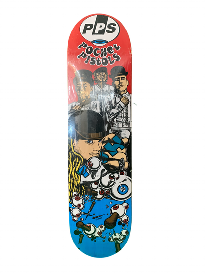 Pocket Pistols Tosh Townend Clockworx Orange 8.125" Classic Skateboard Deck