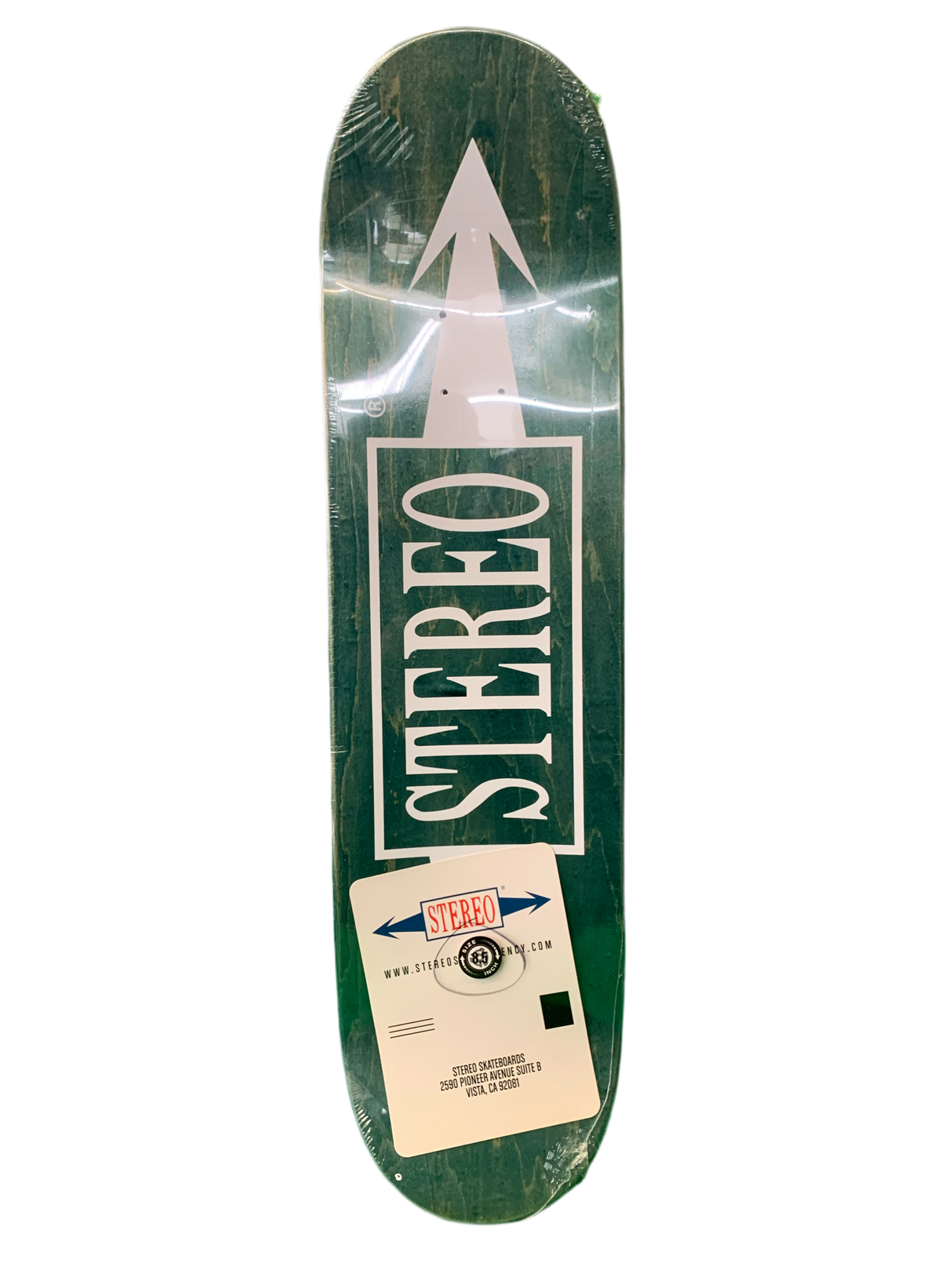 Stereo Kyle Leeper Martini Glass 8.5" Classic Skateboard Deck