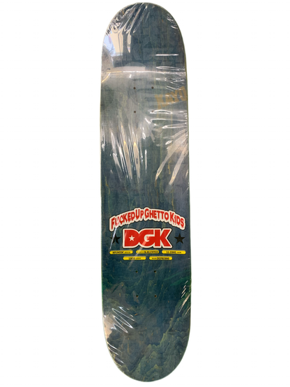 DGK 2008 Fucked Up Ghetto Kids Series Loco Lenny 8.06" Classic Skateboard Deck