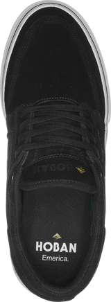Emerica Hoban Black/White/Gold Shoes