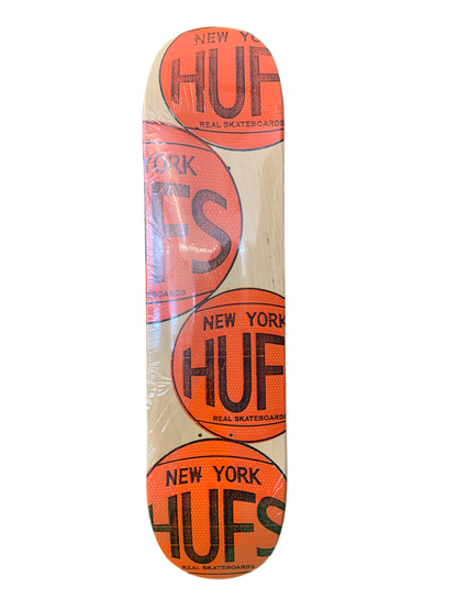 Real Skateboards Huf New York HUFS Basketball 2002 7.75" Classic Skateboard Deck