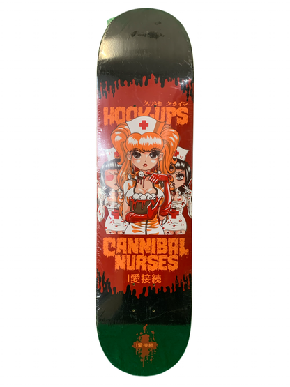 Hookups Cannibal Nurses 8" Classic Skateboard Deck