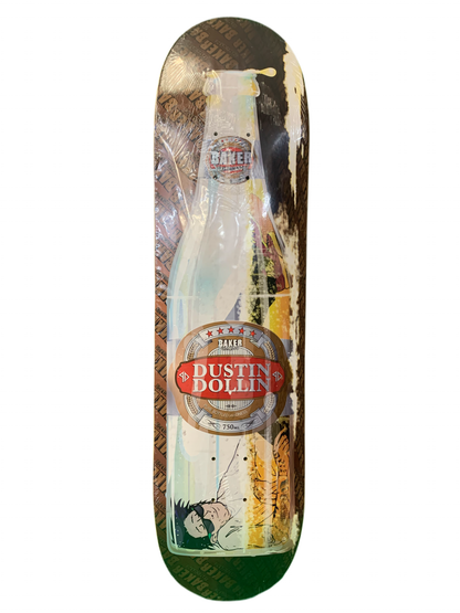 Baker Dustin Dollin 40 Ounce 8" Classic Skateboard Deck