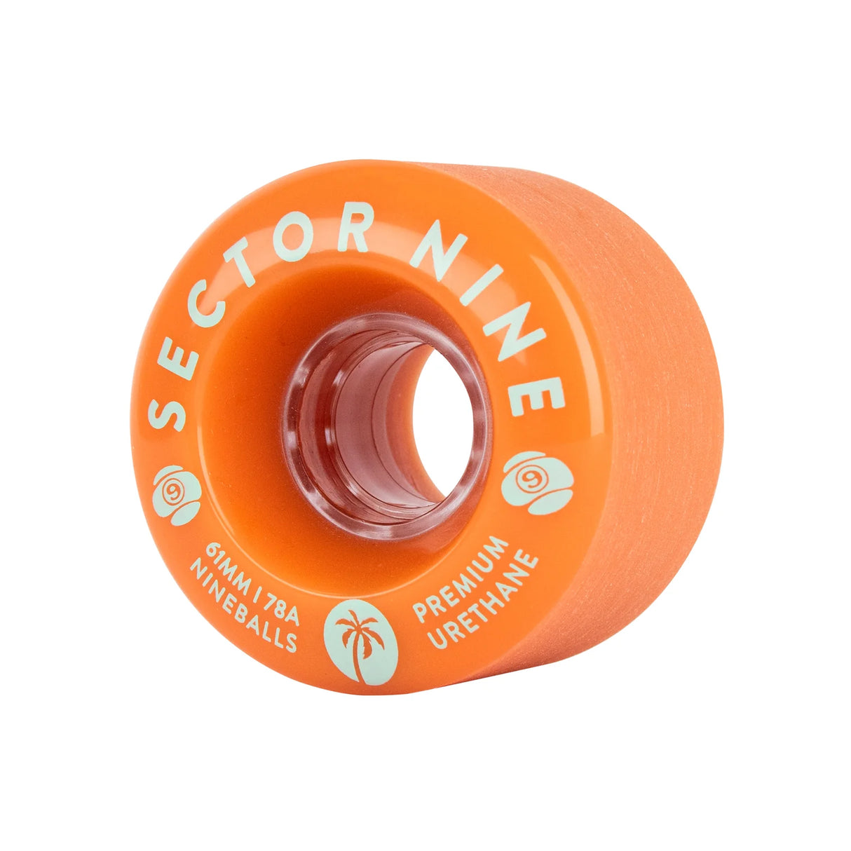 Sector Nine Nineballs Creamsicle 61mm 78a Cruiser Skateboard Wheels