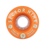 Sector Nine Nineballs Creamsicle 61mm 78a Cruiser Skateboard Wheels