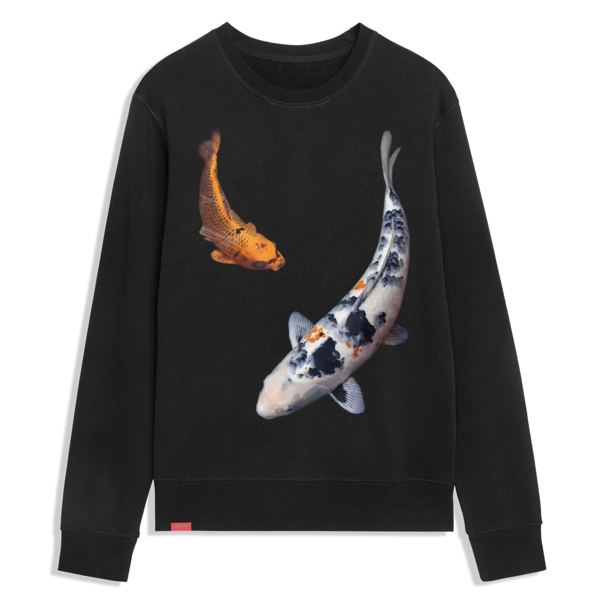 Jacuzzi Koi Black Crewneck Sweatshirt - S