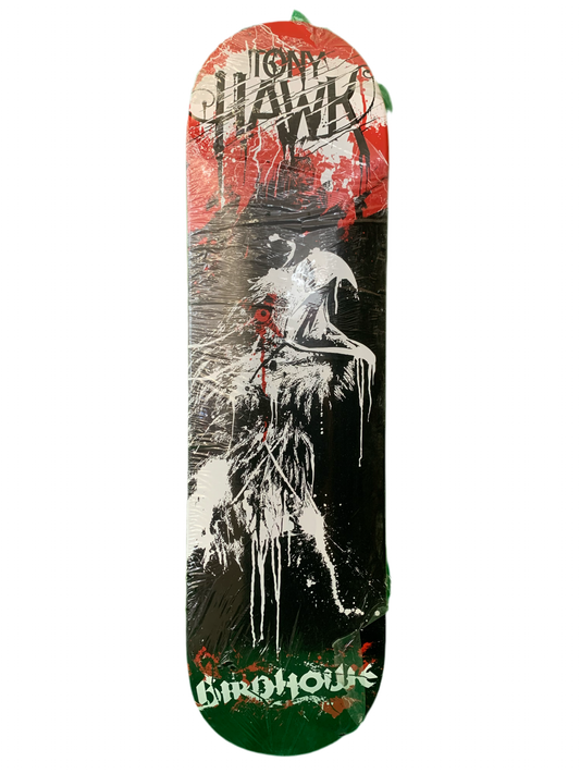Birdhouse Tony Hawk Paint Splatter 8.25" Classic Skateboard Deck