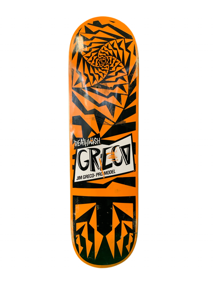 Deathwish Jim Greco Gator Tribute Orange 8.5" Classic Deck