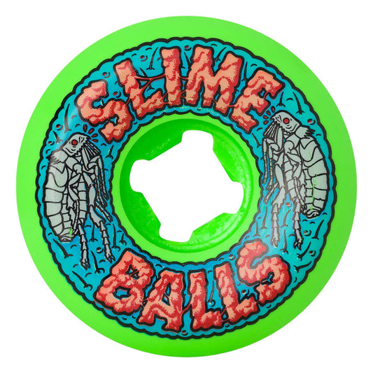 Slime Balls Flea Balls Speed Balls Green 56mm 99a Wheels