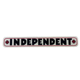 Independent Truck Co Bar Logo Iron Cross 4" Sticker