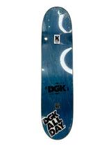 DGK John Shanahan Keep It Low Hockey Mask Multi Size 8.06" Vintage NOS Deck